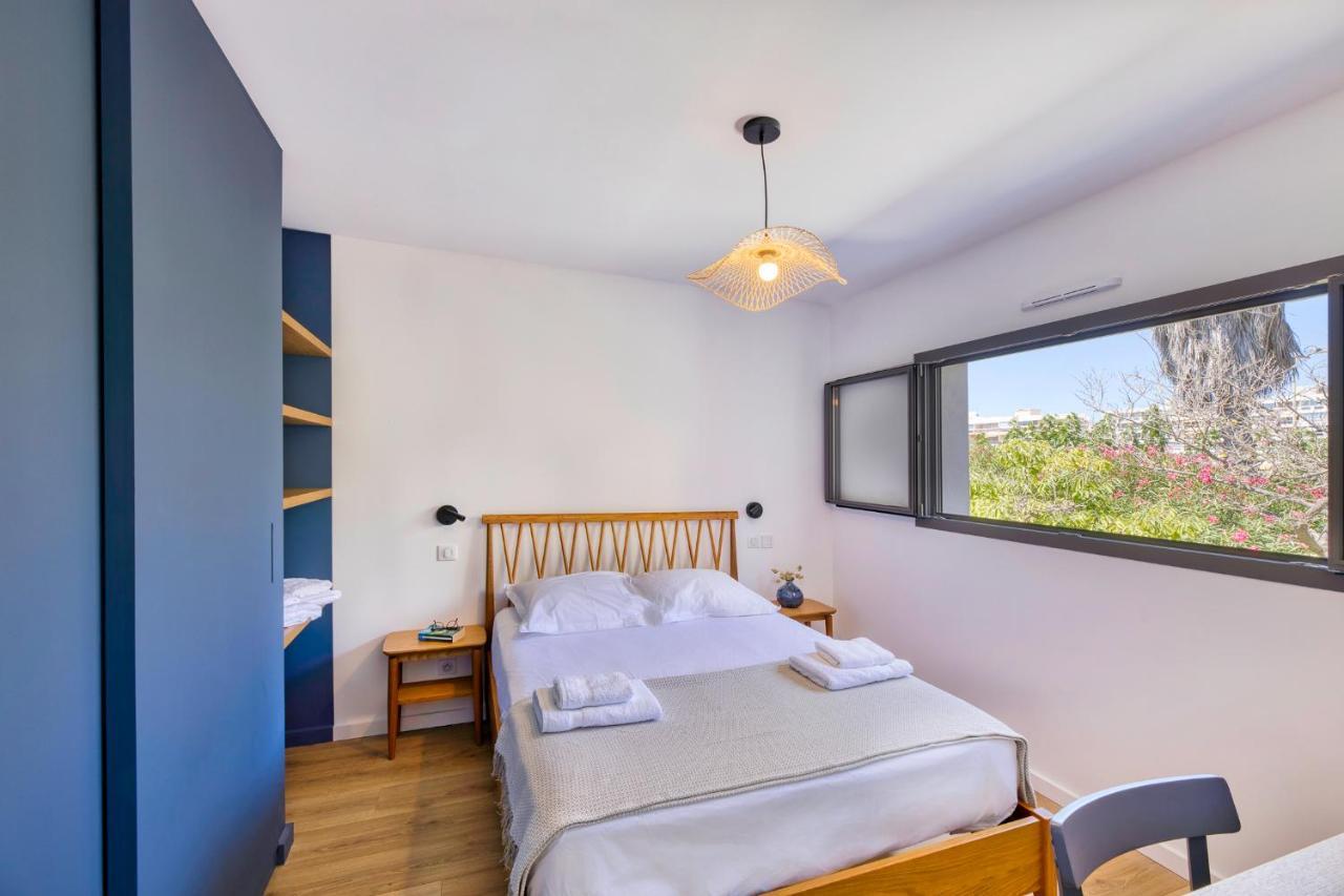 South-Of-France T2 Neuf Haut De Gamme, Climatise, Parking Gratuit, 2Eme Ligne Balcon Carnon-Plage Buitenkant foto