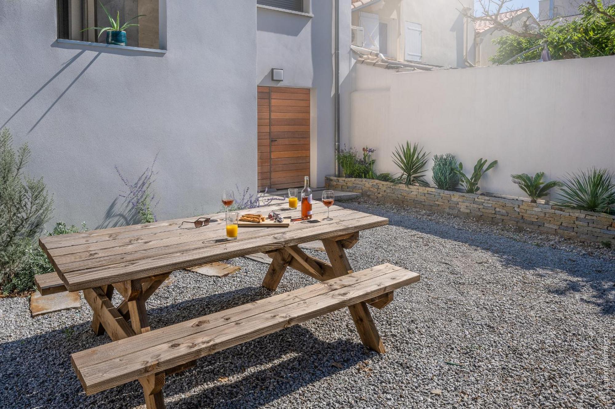 South-Of-France T2 Neuf Haut De Gamme, Climatise, Parking Gratuit, 2Eme Ligne Balcon Carnon-Plage Buitenkant foto